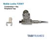 Noble Locks TZ06T Keyed + Resettable Combination Wedge Lock