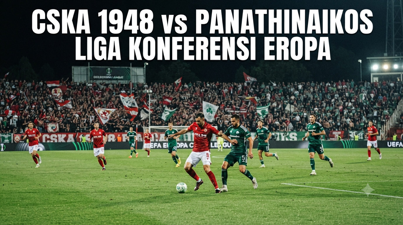 Saksikan Atmosfer Liga Konferensi Eropa CSKA 1948 vs Panathinaikos Melalui Tigoals Streaming Gratis!